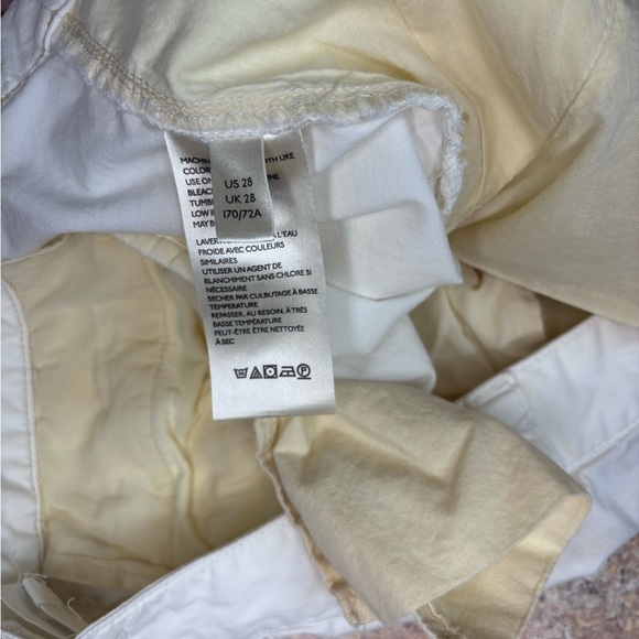 By Anthropologie Women’s white Pants Size 28 - Picture 3 of 10